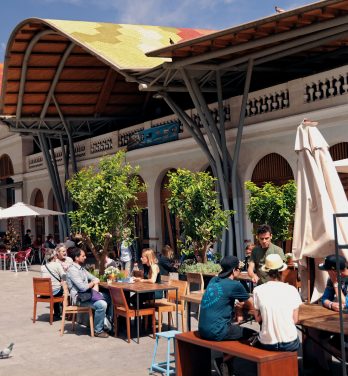 Frische Produkte vom Markt