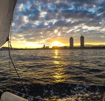 Ein Bad im Mittelmeer