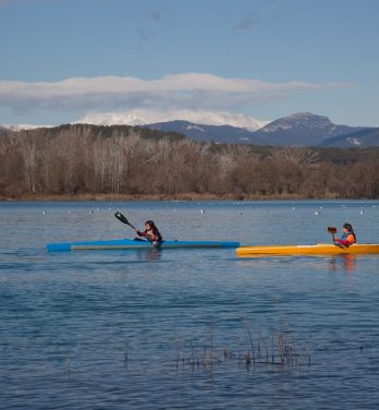 Kayak sur le lac