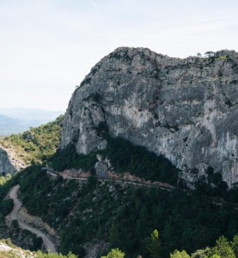 El ascenso por Els Ports